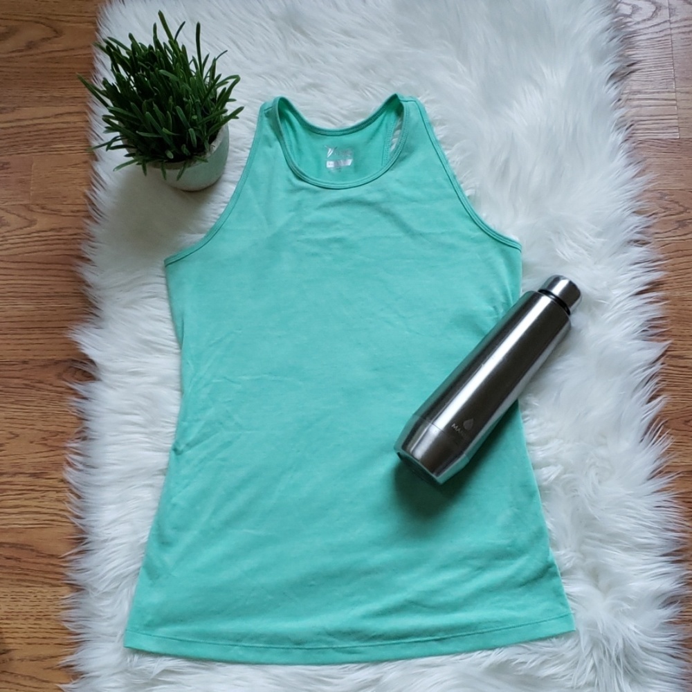 Old navy active mint green racer back top